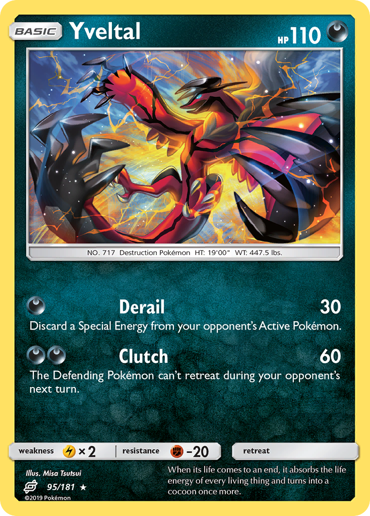 Yveltal (95/181) [Sun & Moon: Team Up] | Gear Gaming Fayetteville