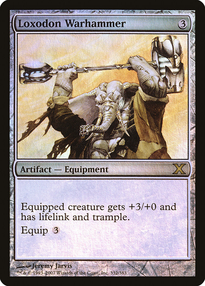Loxodon Warhammer (Premium Foil) [Tenth Edition] | Gear Gaming Fayetteville