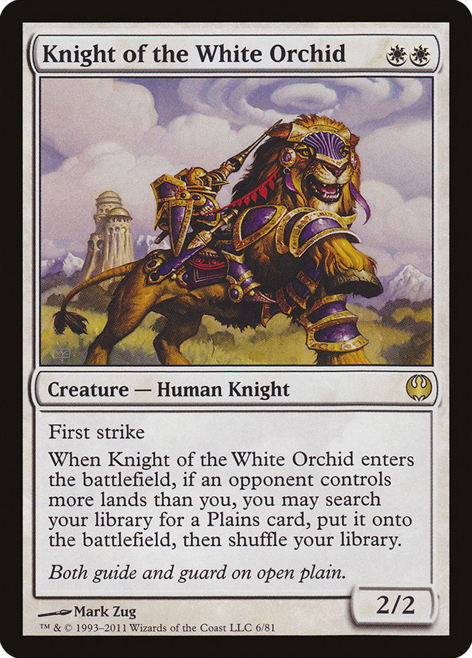 Knight of the White Orchid [Duel Decks: Knights vs. Dragons] | Gear Gaming Fayetteville