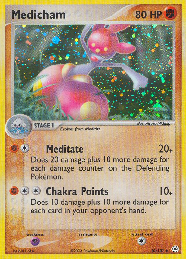 Medicham (10/101) [EX: Hidden Legends] | Gear Gaming Fayetteville