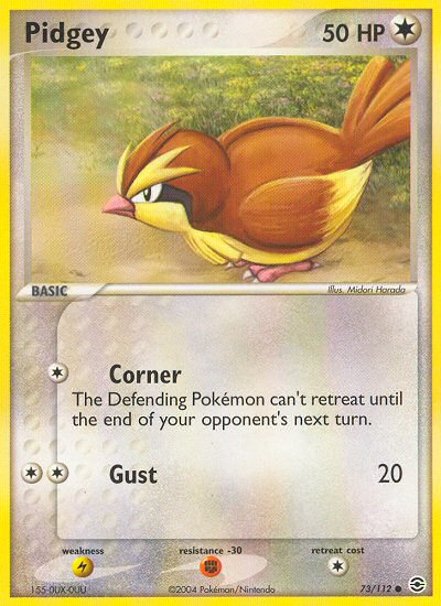 Pidgey (73/112) [EX: FireRed & LeafGreen] | Gear Gaming Fayetteville