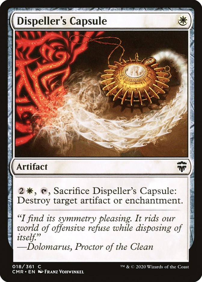 Dispeller's Capsule [Commander Legends] | Gear Gaming Fayetteville