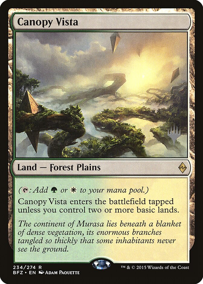 Canopy Vista [Battle for Zendikar Promos] | Gear Gaming Fayetteville