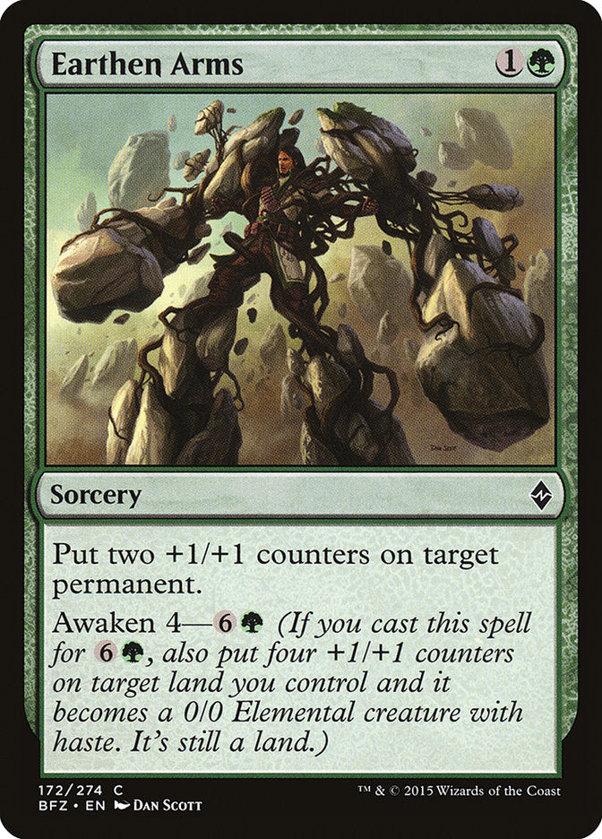 Earthen Arms [Battle for Zendikar] | Gear Gaming Fayetteville