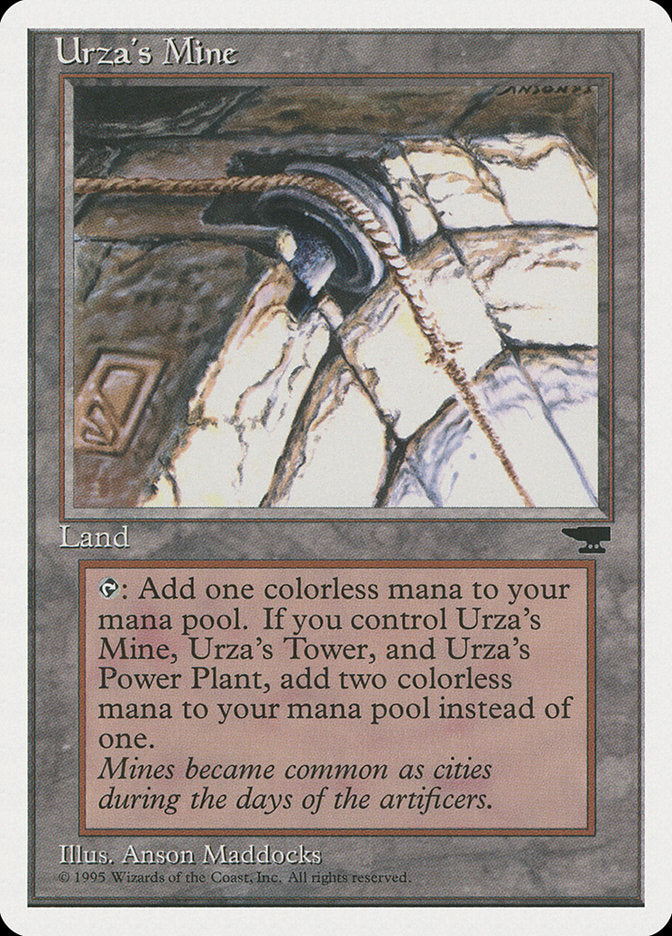 Urza's Mine (Pulley Embedded in Stone) [Chronicles] | Gear Gaming Fayetteville