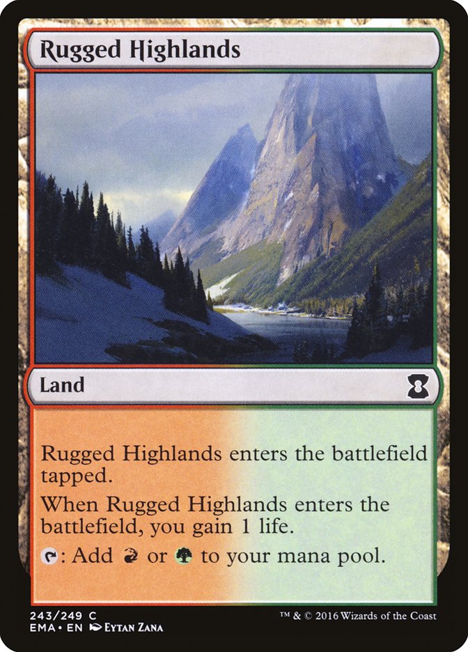 Rugged Highlands [Eternal Masters] | Gear Gaming Fayetteville