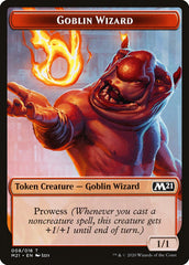 Cat (011) // Goblin Wizard Double-Sided Token [Core Set 2021 Tokens] | Gear Gaming Fayetteville