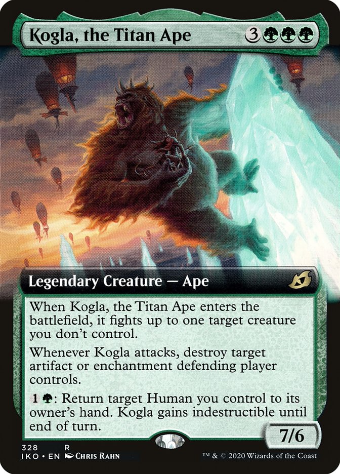 Kogla, the Titan Ape (Extended Art) [Ikoria: Lair of Behemoths] | Gear Gaming Fayetteville