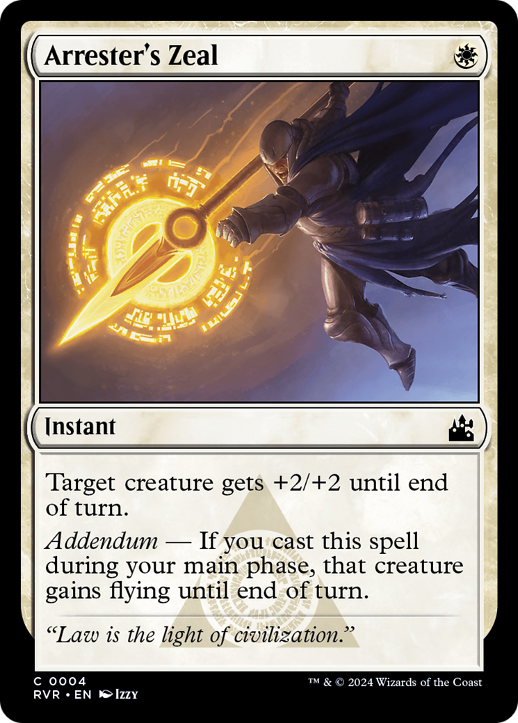 Arrester's Zeal [Ravnica Remastered] | Gear Gaming Fayetteville