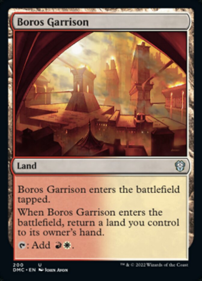 Boros Garrison [Dominaria United Commander] | Gear Gaming Fayetteville