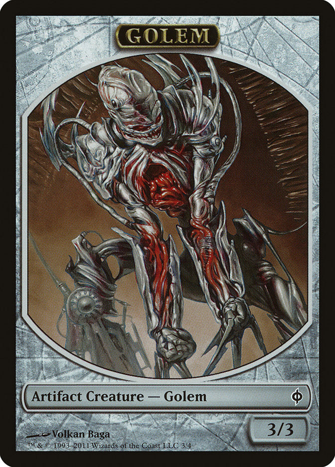 Golem Token [New Phyrexia Tokens] | Gear Gaming Fayetteville