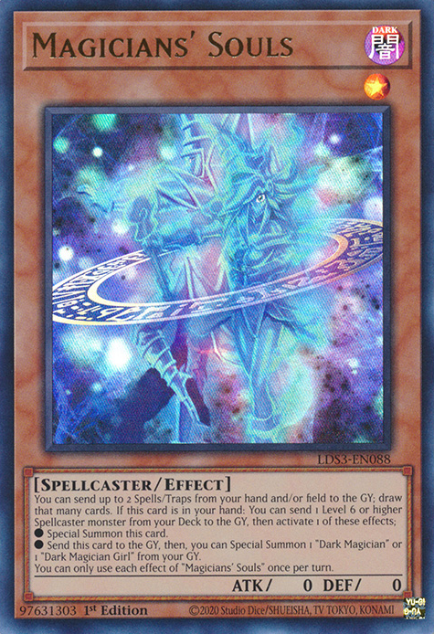 Magicians' Souls [LDS3-EN088] Ultra Rare | Gear Gaming Fayetteville