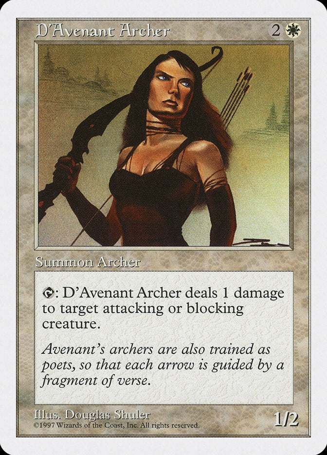 D'Avenant Archer [Fifth Edition] | Gear Gaming Fayetteville