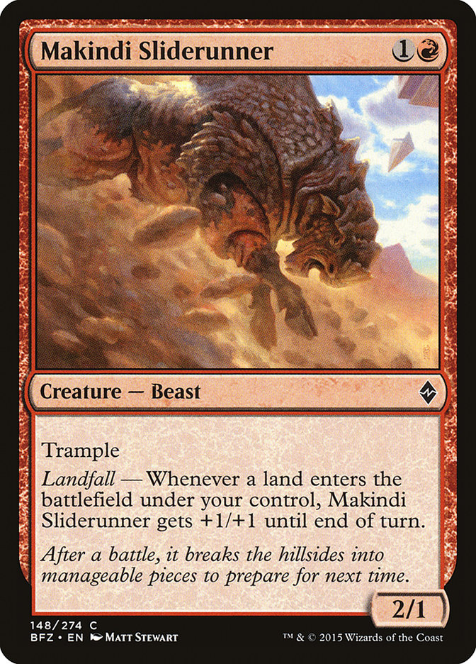 Makindi Sliderunner [Battle for Zendikar] | Gear Gaming Fayetteville