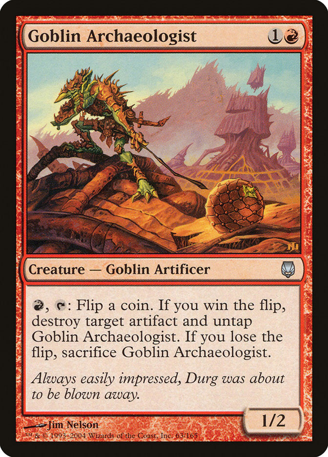 Goblin Archaeologist [Darksteel] | Gear Gaming Fayetteville