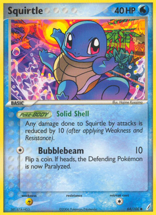 Squirtle (64/100) [EX: Crystal Guardians] | Gear Gaming Fayetteville