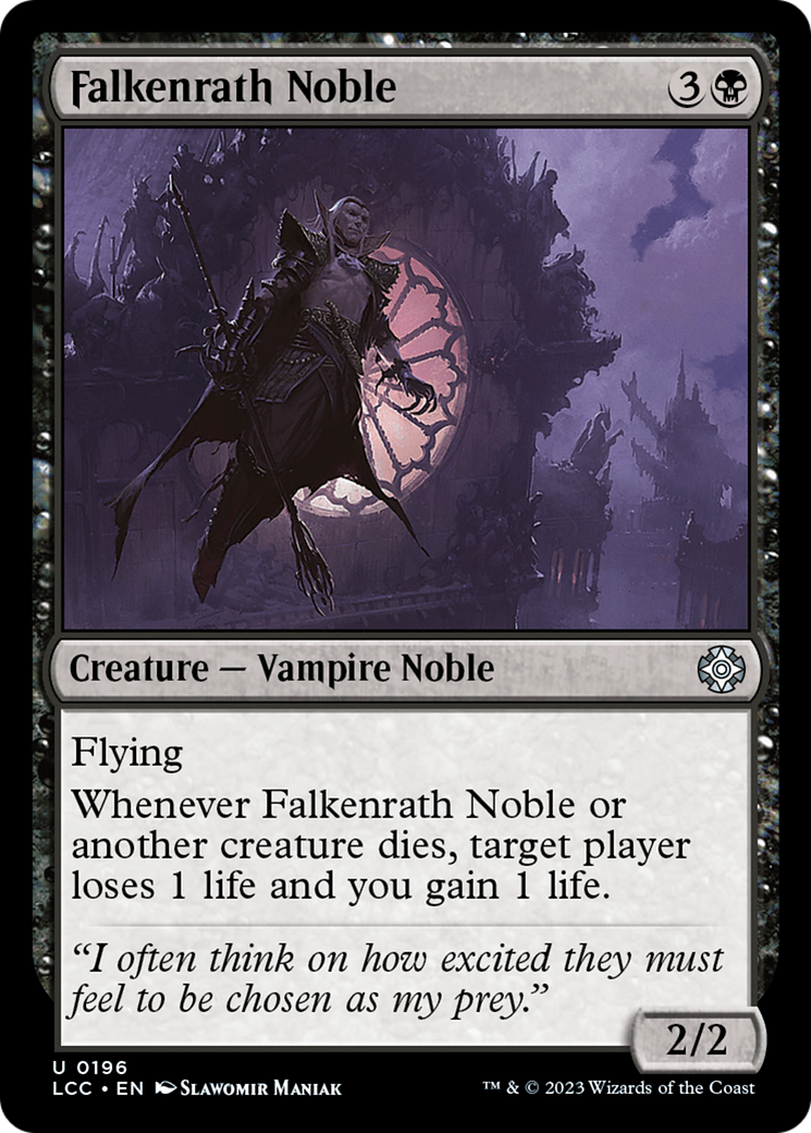 Falkenrath Noble [The Lost Caverns of Ixalan Commander] | Gear Gaming Fayetteville