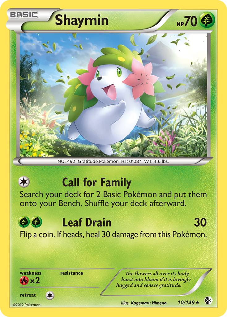 Shaymin (10/149) [Black & White: Boundaries Crossed] | Gear Gaming Fayetteville