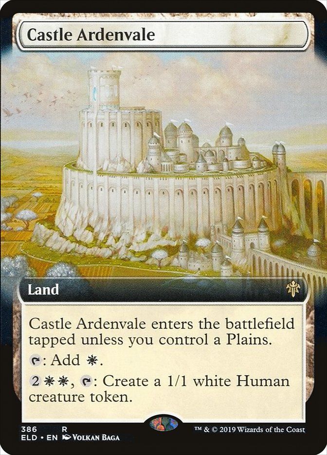 Castle Ardenvale (Extended Art) [Throne of Eldraine] | Gear Gaming Fayetteville