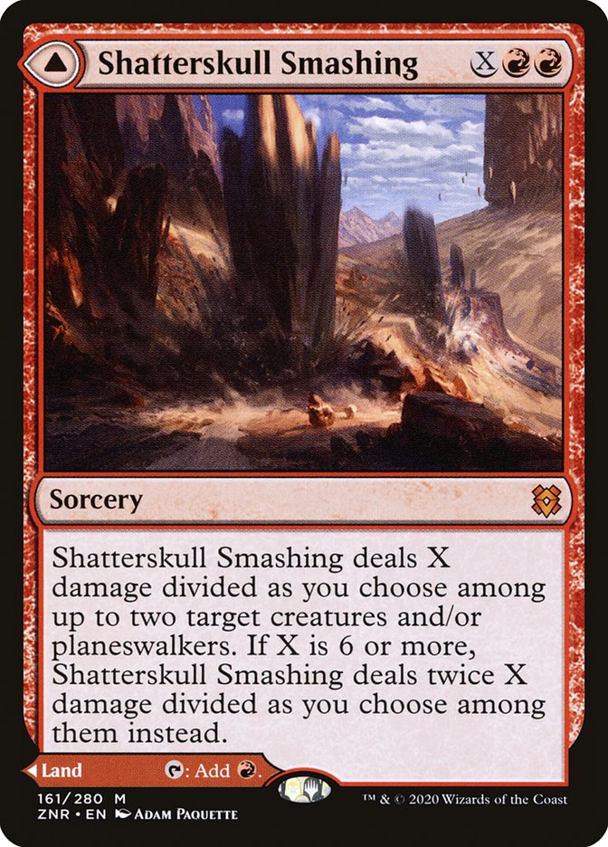 Shatterskull Smashing // Shatterskull, the Hammer Pass [Zendikar Rising] | Gear Gaming Fayetteville