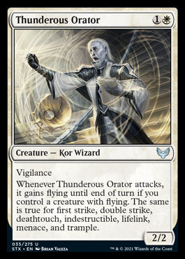 Thunderous Orator [Strixhaven: School of Mages] | Gear Gaming Fayetteville