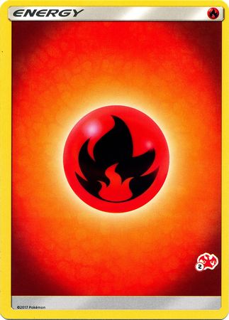 Fire Energy (Charizard Stamp #2) [Battle Academy 2020] | Gear Gaming Fayetteville