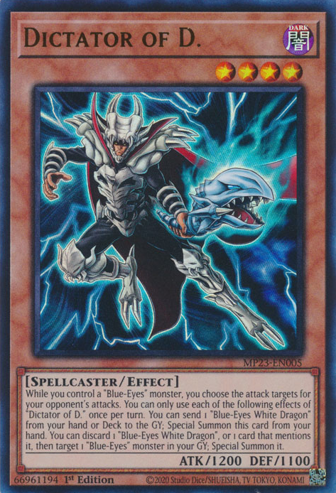 Dictator of D. [MP23-EN005] Ultra Rare | Gear Gaming Fayetteville