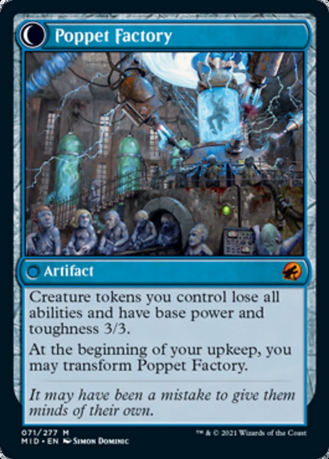 Poppet Stitcher // Poppet Factory [Innistrad: Midnight Hunt] | Gear Gaming Fayetteville