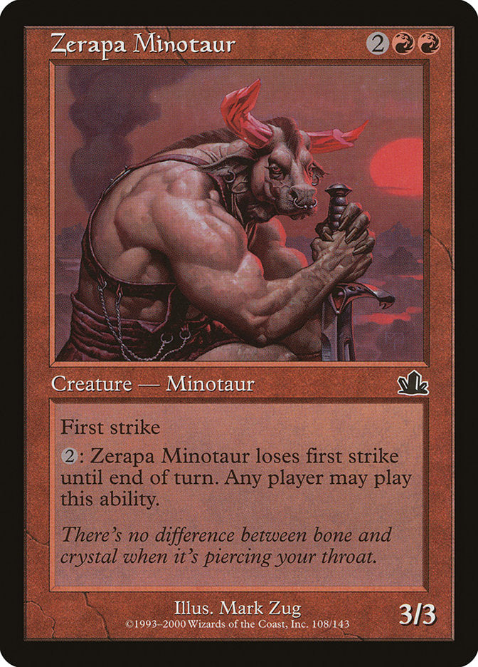 Zerapa Minotaur [Prophecy] | Gear Gaming Fayetteville