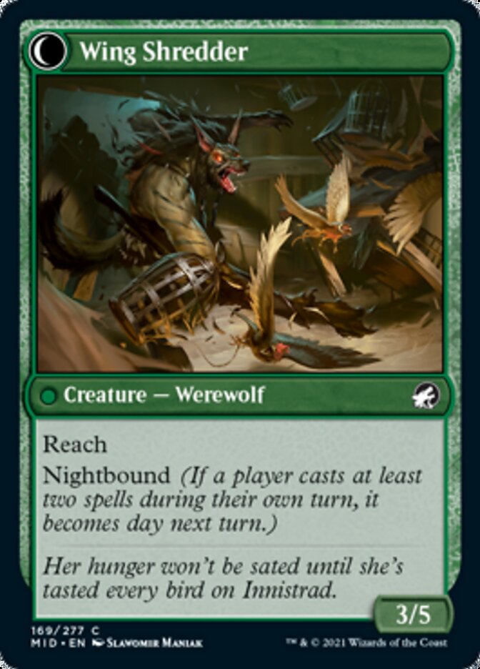 Bird Admirer // Wing Shredder [Innistrad: Midnight Hunt] | Gear Gaming Fayetteville