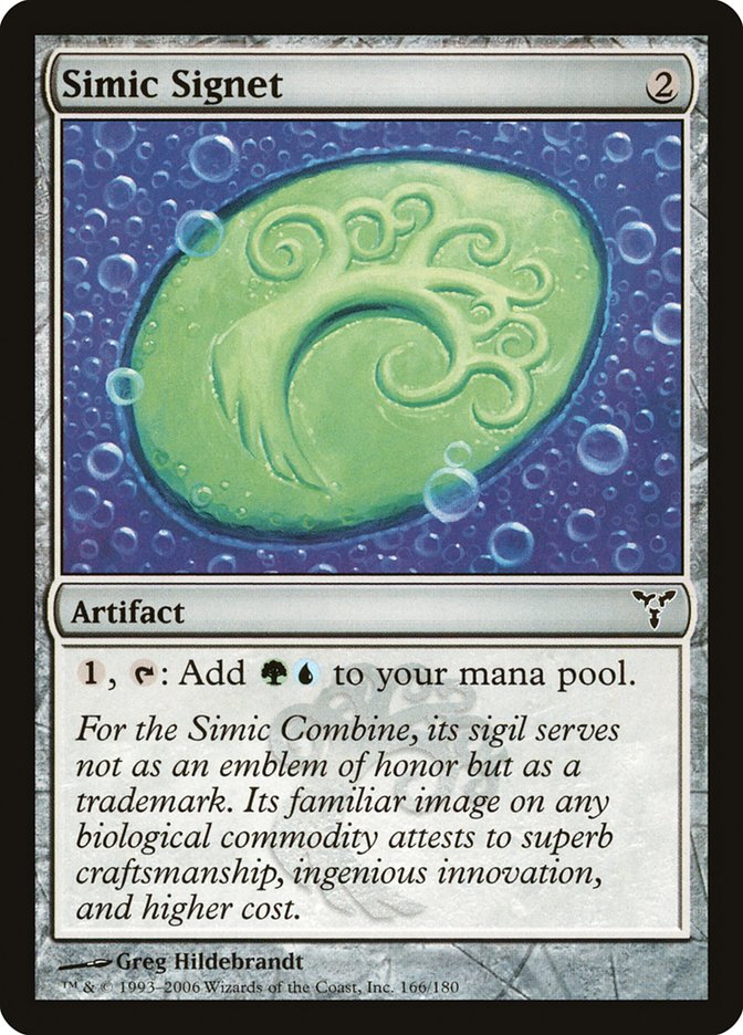 Simic Signet [Dissension] | Gear Gaming Fayetteville