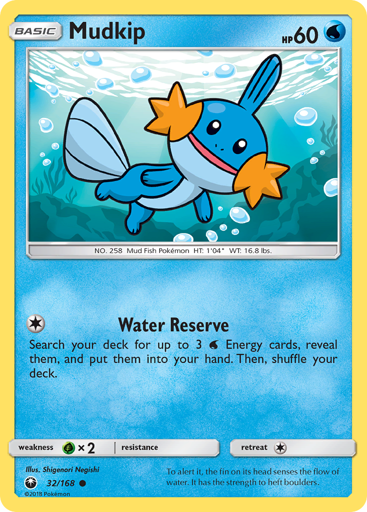 Mudkip (32/168) [Sun & Moon: Celestial Storm] | Gear Gaming Fayetteville