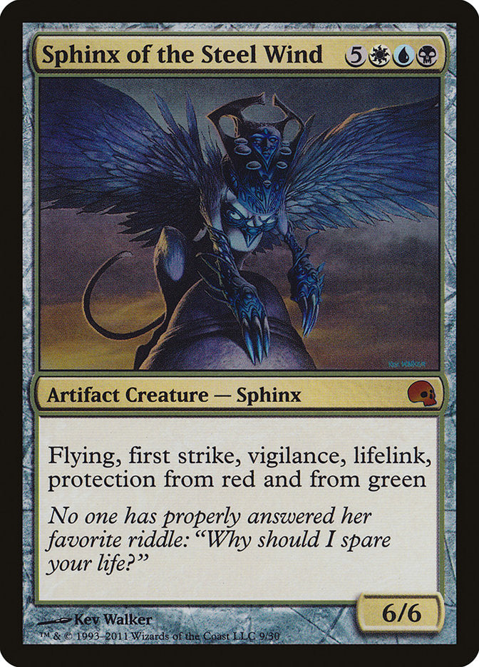Sphinx of the Steel Wind [Premium Deck Series: Graveborn] | Gear Gaming Fayetteville