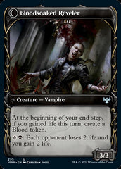 Restless Bloodseeker // Bloodsoaked Reveler (Showcase Fang Frame) [Innistrad: Crimson Vow] | Gear Gaming Fayetteville