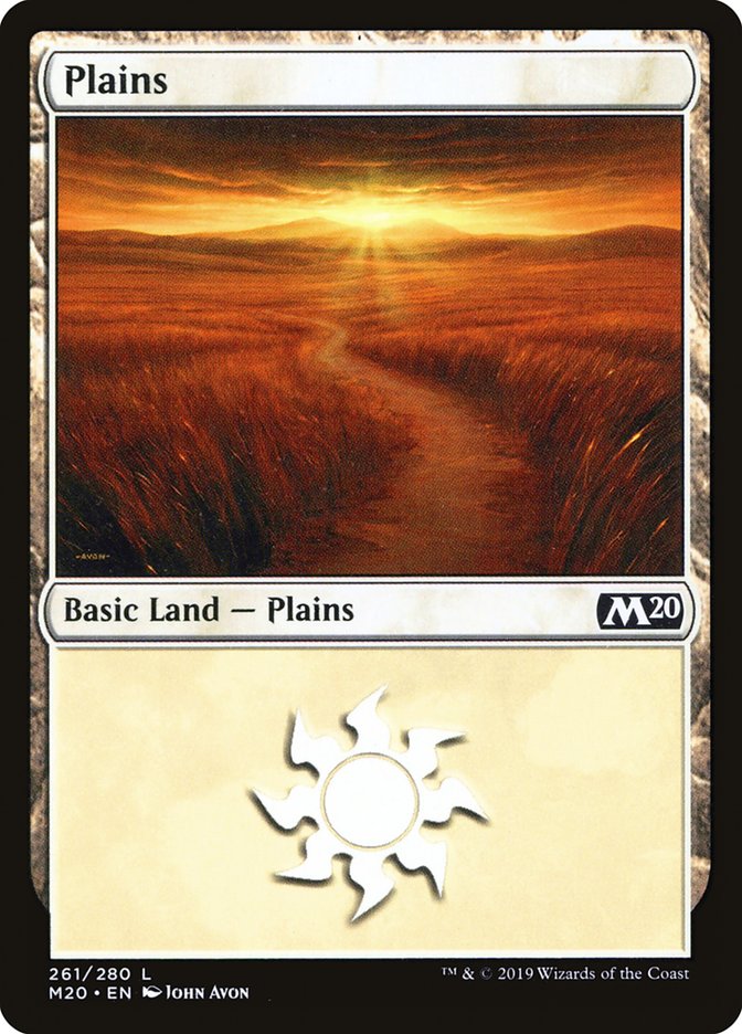 Plains (261) [Core Set 2020] | Gear Gaming Fayetteville