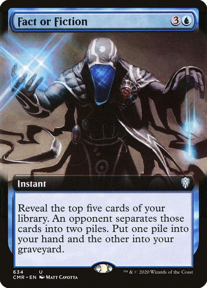 Fact or Fiction (Extended Art) [Commander Legends] | Gear Gaming Fayetteville