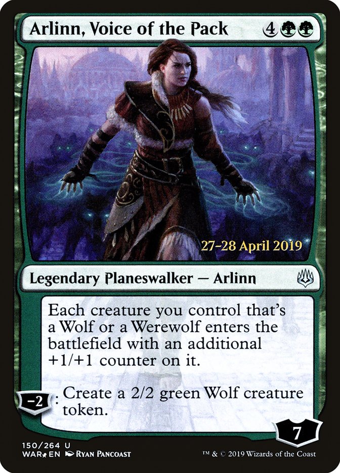 Arlinn, Voice of the Pack [War of the Spark Prerelease Promos] | Gear Gaming Fayetteville