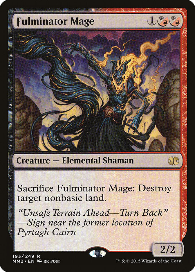 Fulminator Mage [Modern Masters 2015] | Gear Gaming Fayetteville