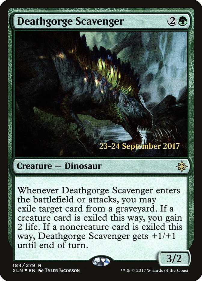 Deathgorge Scavenger [Ixalan Prerelease Promos] | Gear Gaming Fayetteville