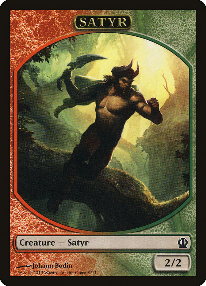 Satyr Token [Theros Tokens] | Gear Gaming Fayetteville