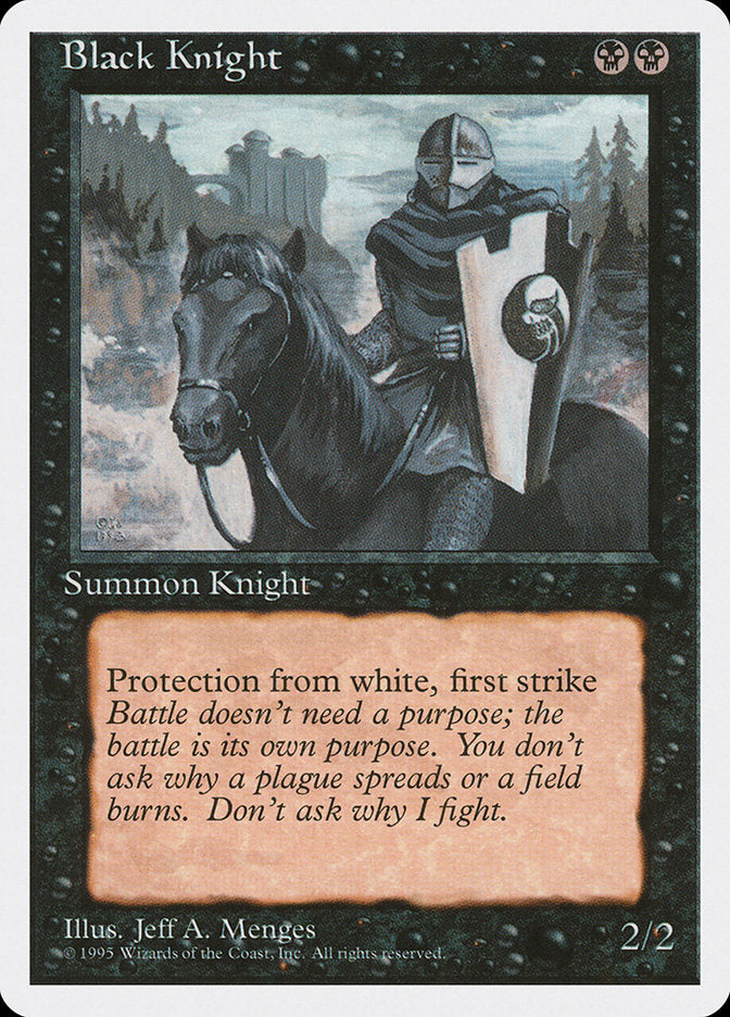 Black Knight [Fourth Edition] | Gear Gaming Fayetteville