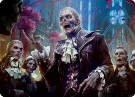 Undead Butler Art Card [Innistrad: Crimson Vow Art Series] | Gear Gaming Fayetteville