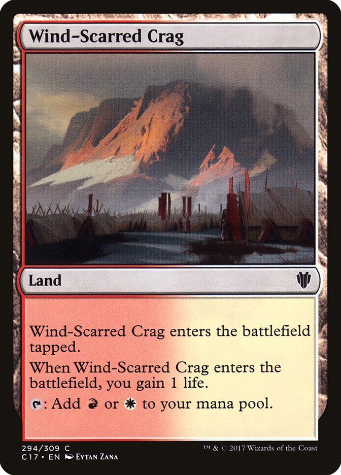 Wind-Scarred Crag [Commander 2017] | Gear Gaming Fayetteville