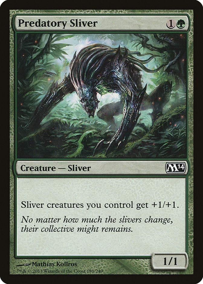 Predatory Sliver [Magic 2014] | Gear Gaming Fayetteville