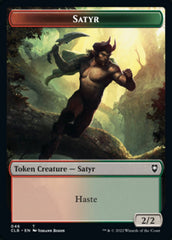 Satyr // Beast Double-Sided Token [Commander Legends: Battle for Baldur's Gate Tokens] | Gear Gaming Fayetteville