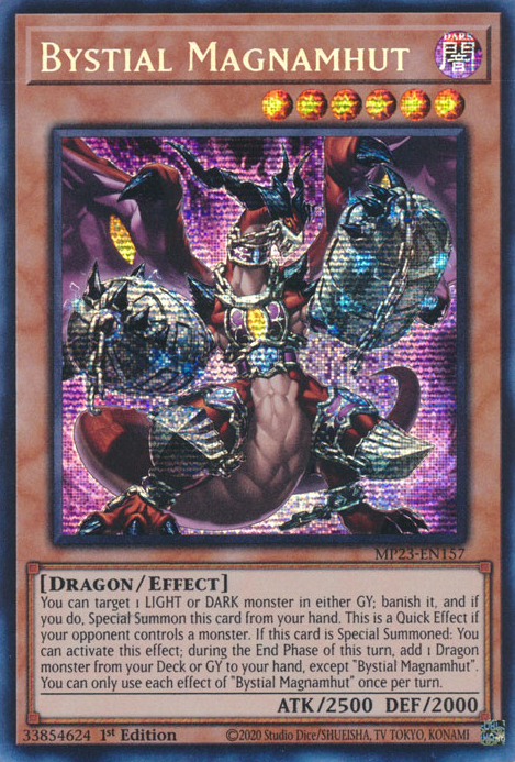 Bystial Magnamhut [MP23-EN157] Prismatic Secret Rare | Gear Gaming Fayetteville