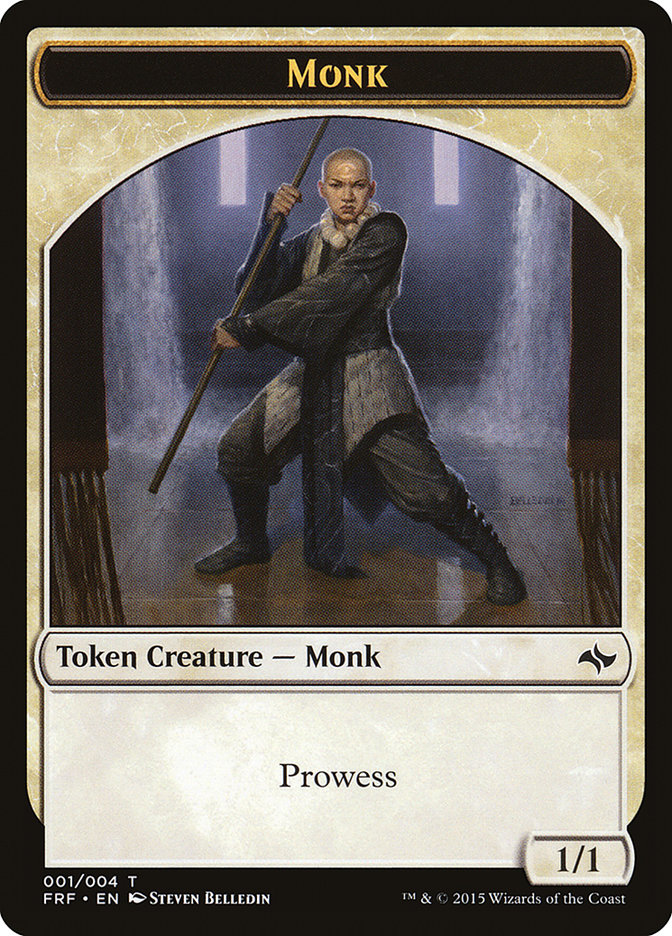 Monk Token [Fate Reforged Tokens] | Gear Gaming Fayetteville