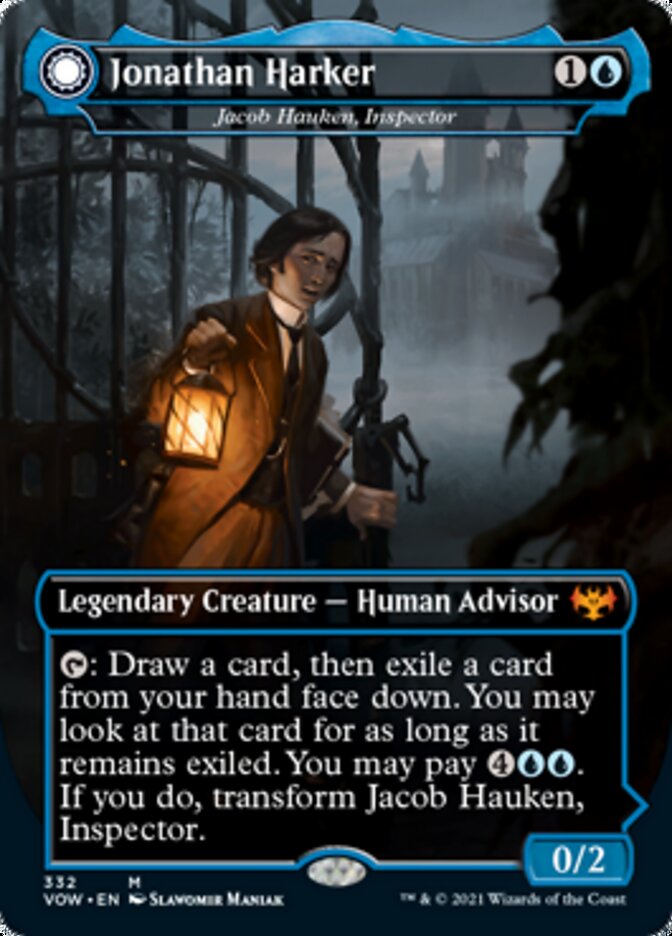 Jacob Hauken, Inspector // Hauken's Insight - Jonathan Harker // Harker's Obsessive Inquiry [Innistrad: Crimson Vow] | Gear Gaming Fayetteville