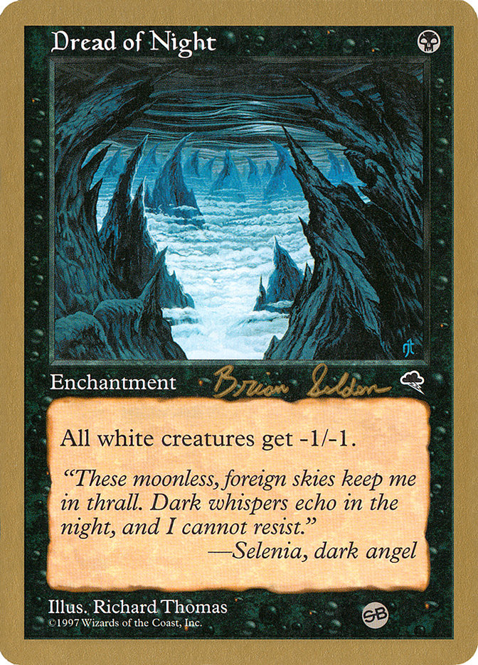 Dread of Night (Brian Selden) (SB) [World Championship Decks 1998] | Gear Gaming Fayetteville