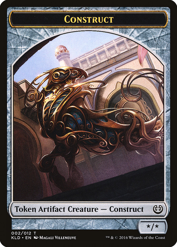 Construct Token (002/012) [Kaladesh Tokens] | Gear Gaming Fayetteville